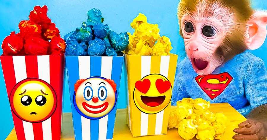 Distinguish popcorn box color!