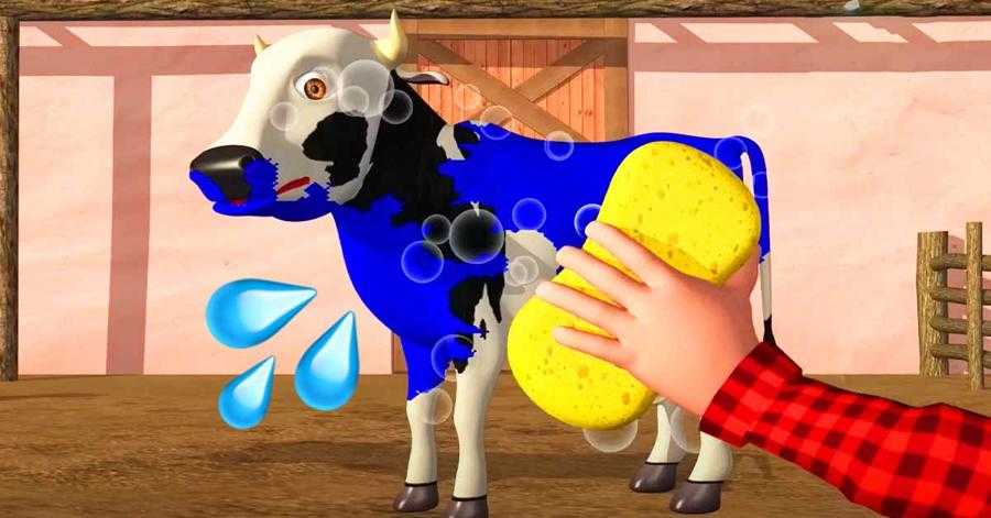 ¿De qué color es esta vaca?