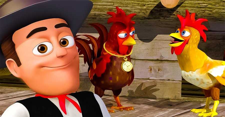 What's on the farm?🐓🐄🦆🤠