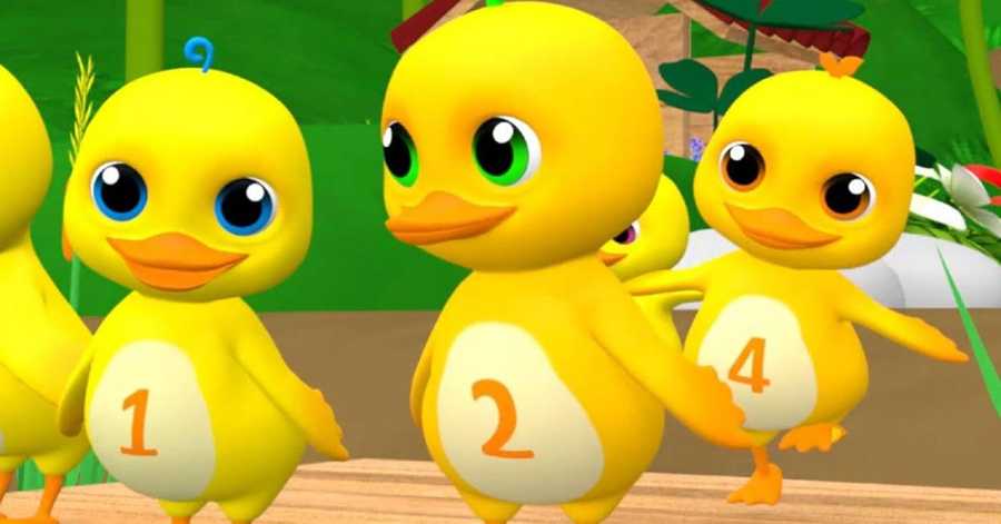 What color are these ducks?