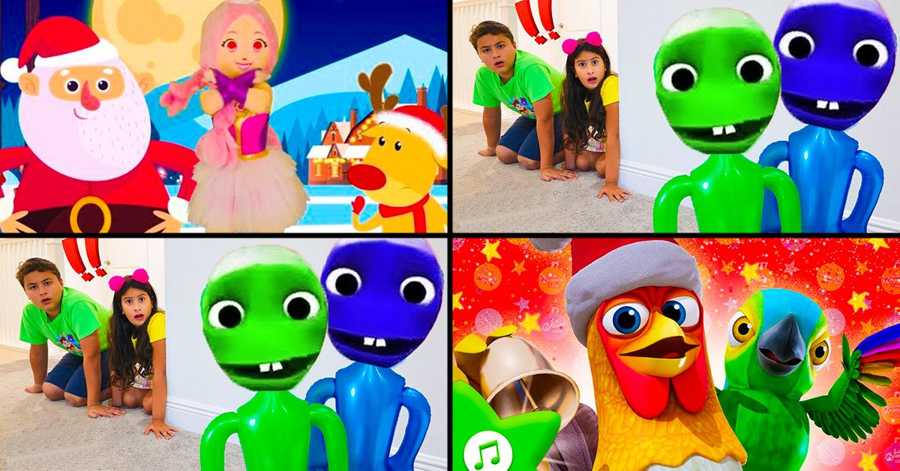 What color are the aliens?