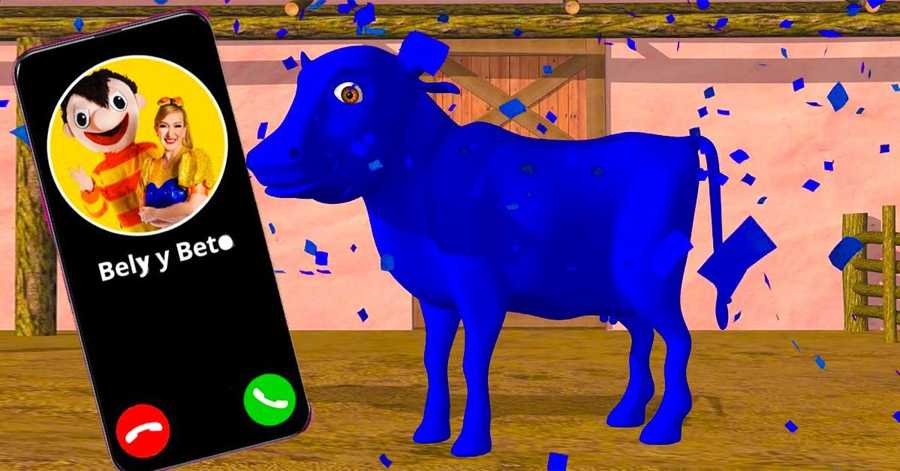 هل تعرف ما هو لون هذه البقرة؟🐄